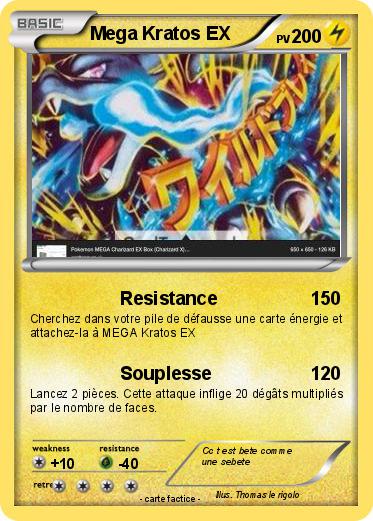 Pokemon Mega Kratos EX
