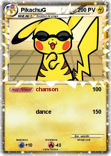 Pokemon PikachuG