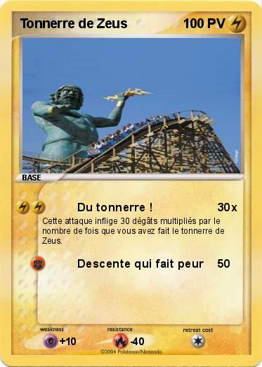 Pokemon Tonnerre de Zeus