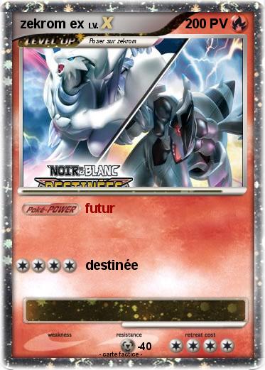 Pokemon zekrom ex