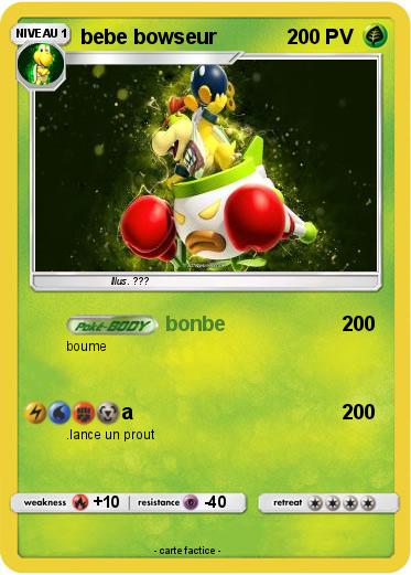 Pokemon bebe bowseur