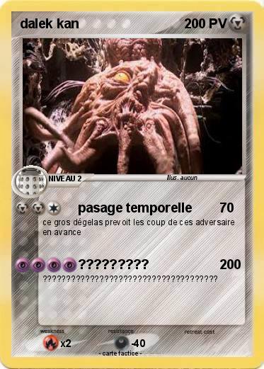 Pokemon dalek kan