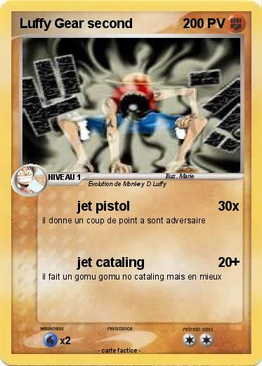 Pokemon Luffy Gear second