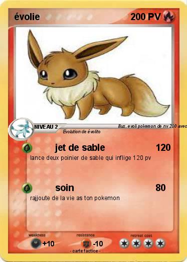 Pokemon évolie