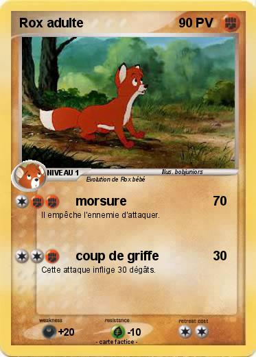 Pokemon Rox adulte