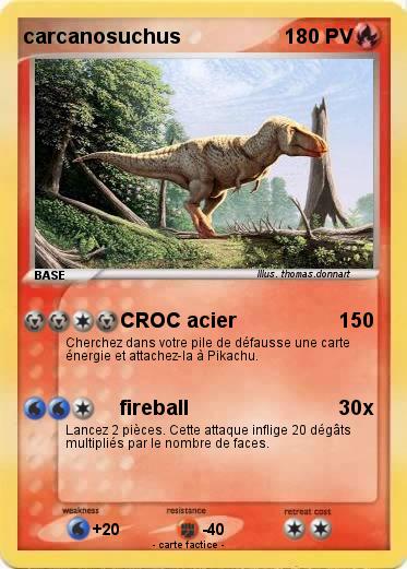 Pokemon carcanosuchus