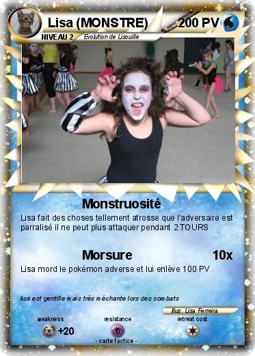 Pokemon Lisa (MONSTRE)