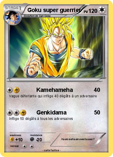 Pokemon Goku super guerrier