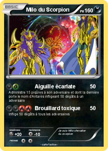 Pokemon Milo du Scorpion