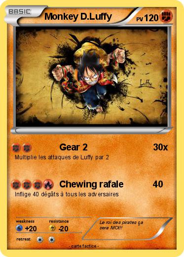 Pokemon Monkey D.Luffy