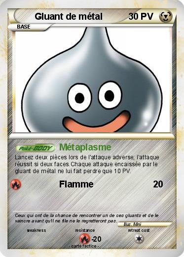 Pokemon Gluant de métal