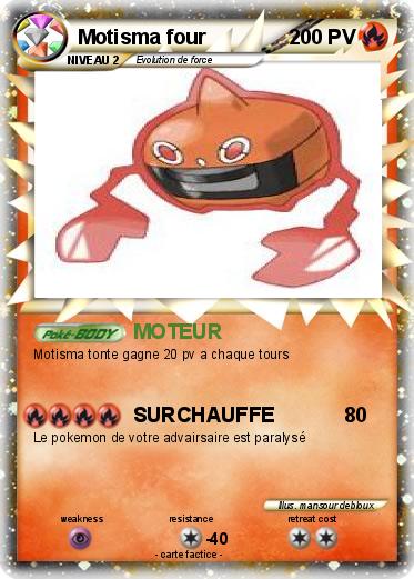 Pokemon Motisma four
