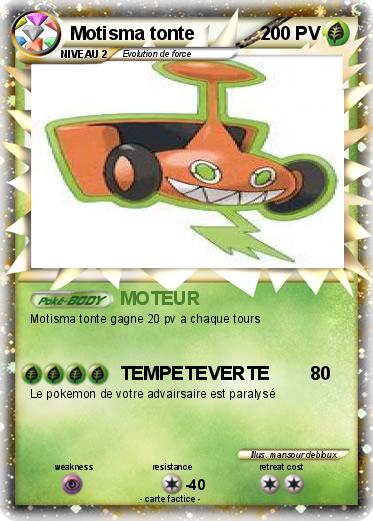 Pokemon Motisma tonte