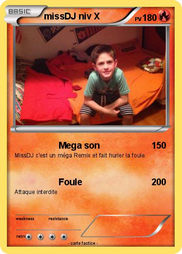 Pokemon missDJ niv X