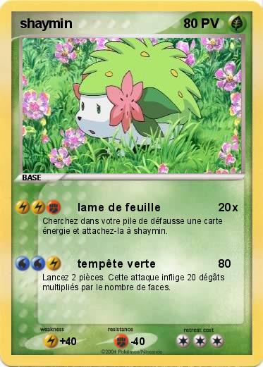 Pokemon shaymin