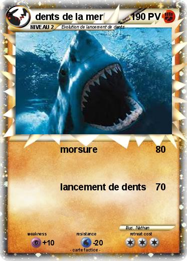 Pokemon dents de la mer