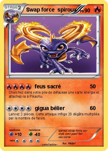 Pokemon Swap force  spiroux