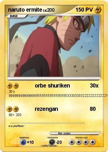 Pokemon naruto ermite