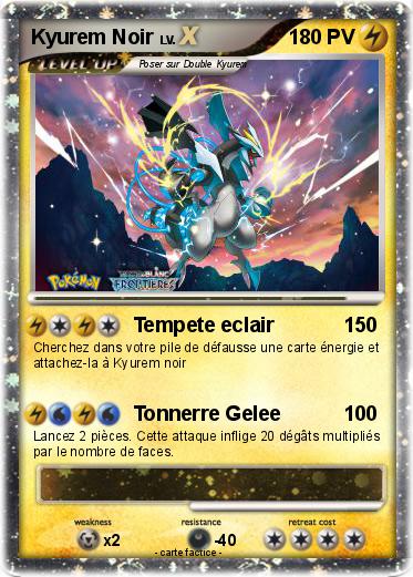 Pokemon Kyurem Noir