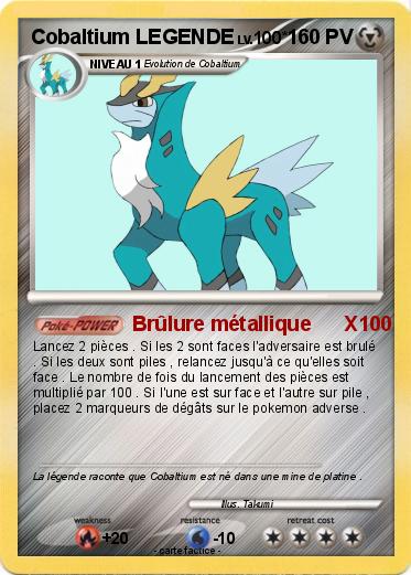 Pokemon Cobaltium LEGENDE