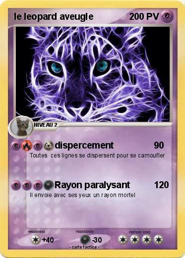 Pokemon le leopard aveugle