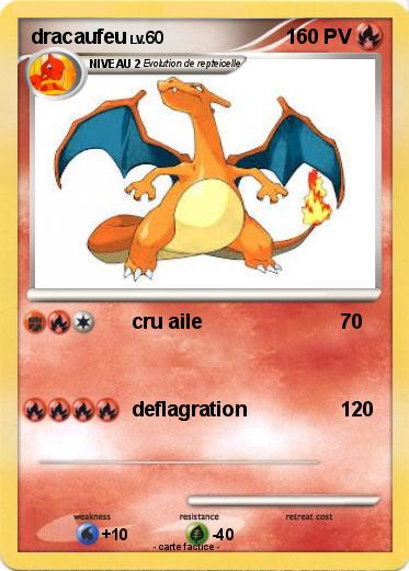 Pokemon dracaufeu