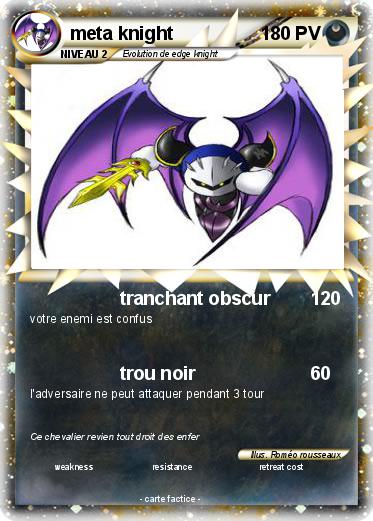 Pokemon meta knight