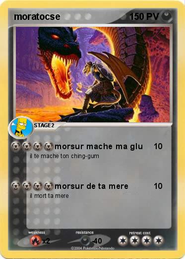 Pokemon moratocse