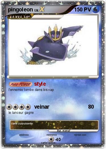 Pokemon pingoleon