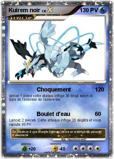 Pokemon Kuirem noir