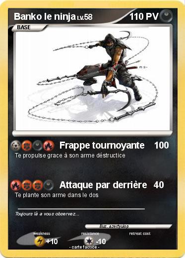 Pokemon Banko le ninja