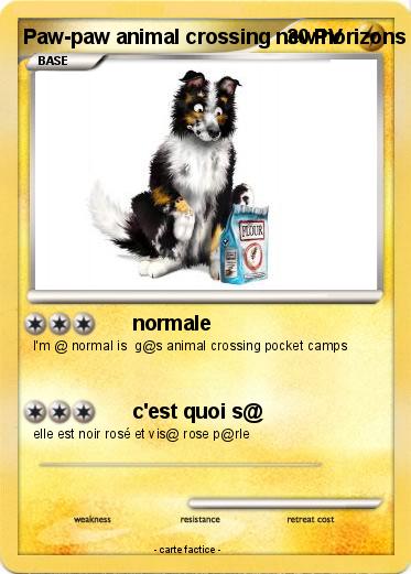 Pokemon Paw-paw animal crossing new horizons f15