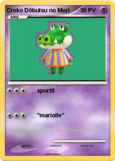 Pokemon Croko Dōbutsu no Mori