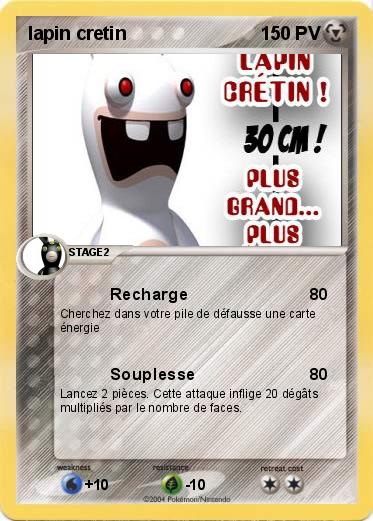 Pokemon lapin cretin 