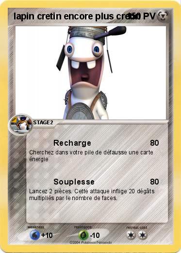 Pokemon lapin cretin encore plus cretin