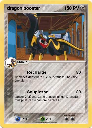 Pokemon dragon booster