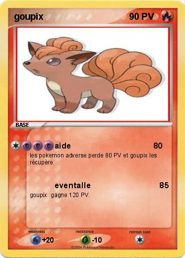 Pokemon goupix
