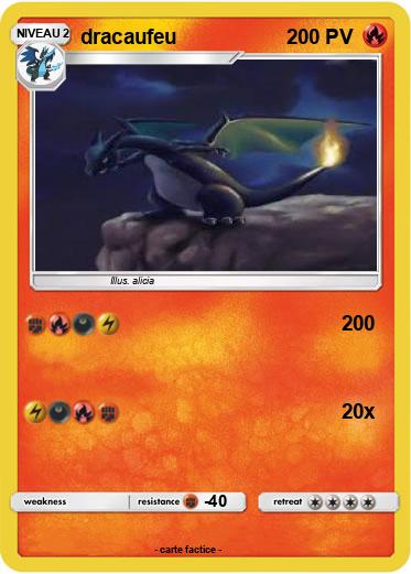 Pokemon dracaufeu
