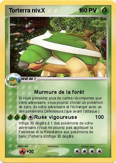 Pokemon Torterra niv.X                     1