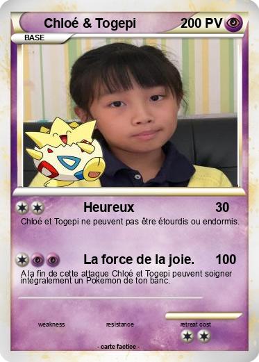 Pokemon Chloé & Togepi