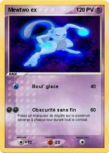 Pokemon Mewtwo ex