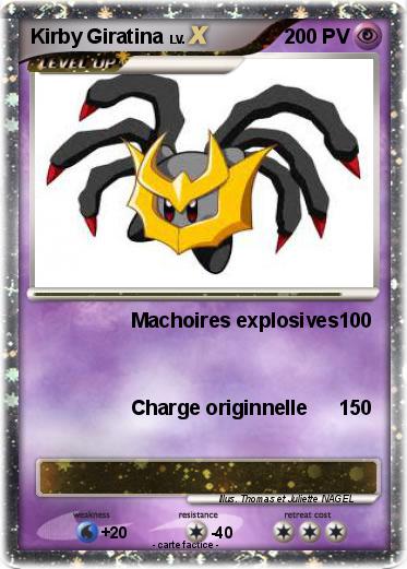 Pokemon Kirby Giratina