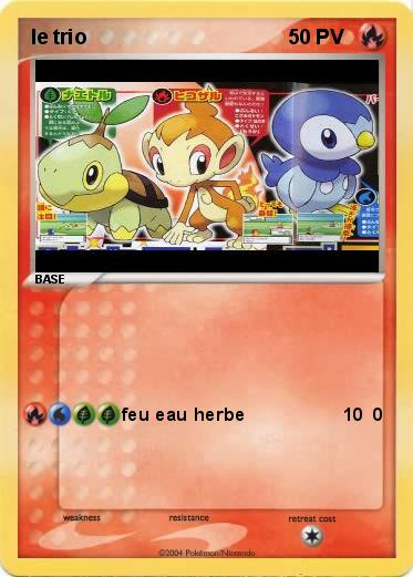 Pokemon le trio