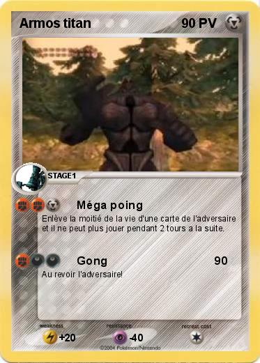 Pokemon Armos titan