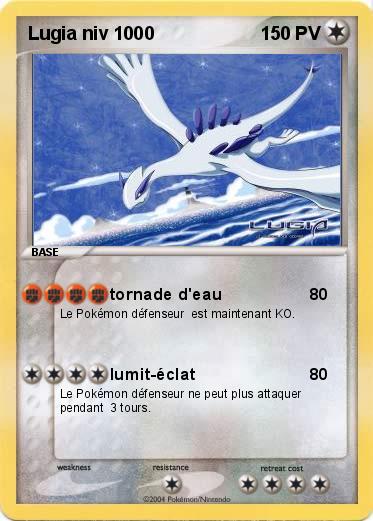 Pokemon Lugia niv 1000