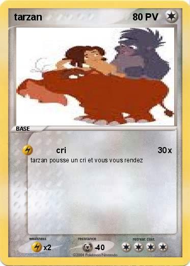 Pokemon tarzan