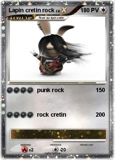 Pokemon Lapin cretin rock