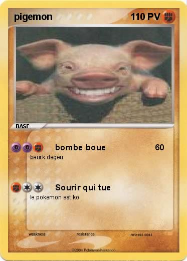 Pokemon pigemon                                                      