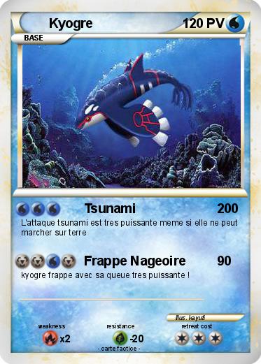 Pokemon Kyogre