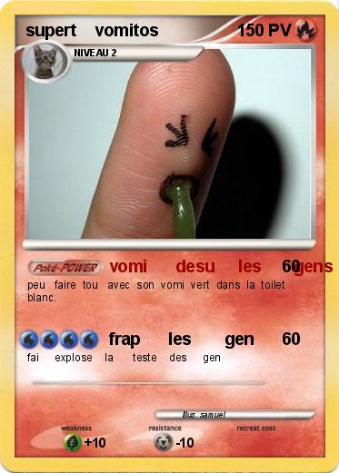 Pokemon supert    vomitos